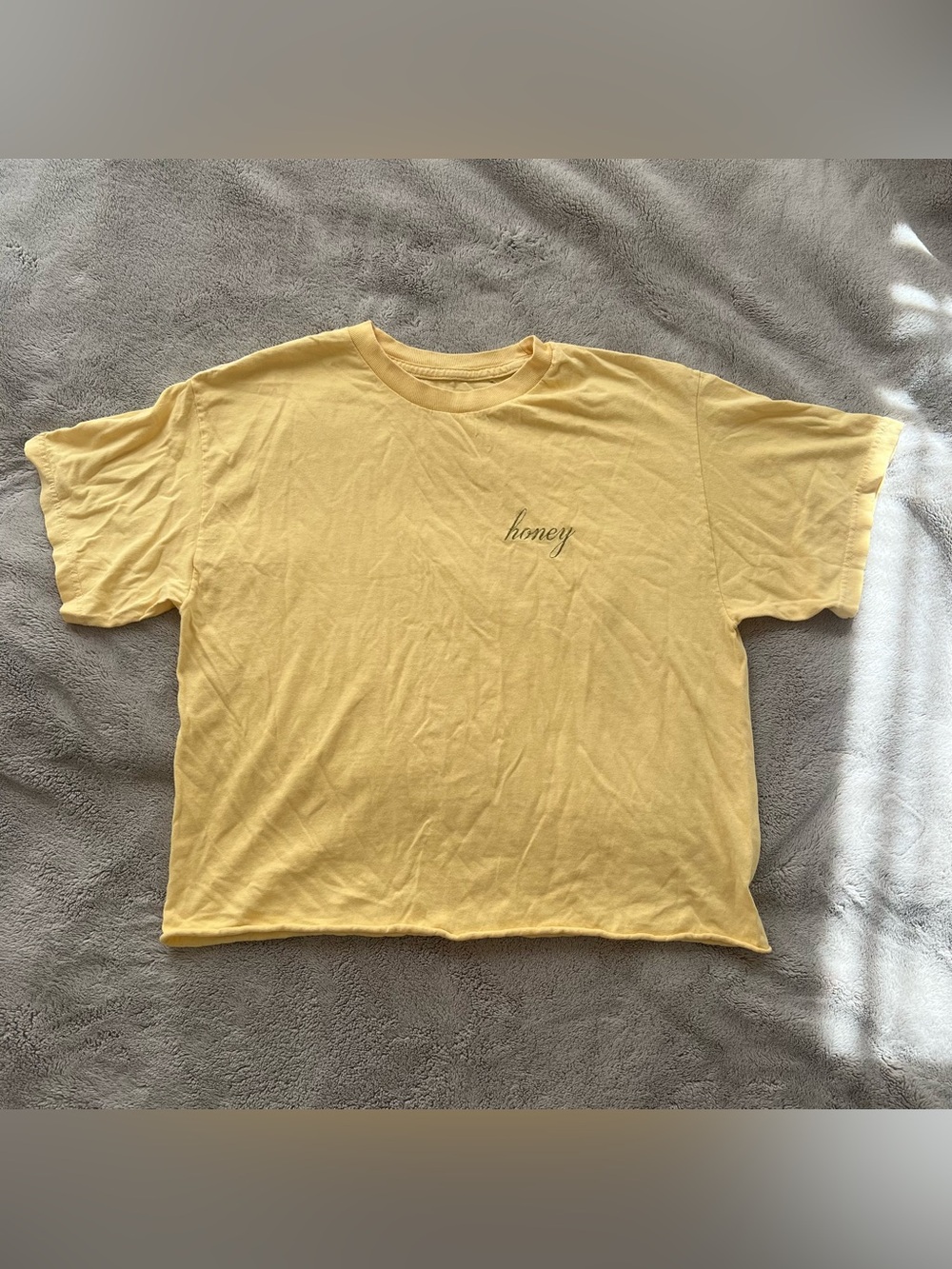 Brandy Melville Honey Crop Top
